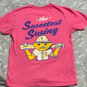 Plate Crate -pink lemonade tee